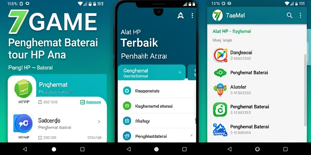 Tampilan antarmuka 7GAME yang sederhana dan fungsional.