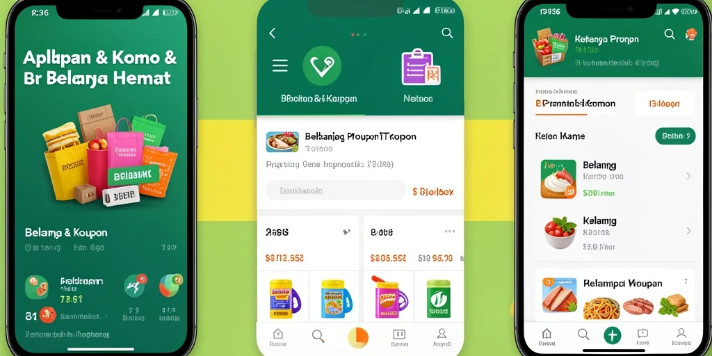 Antarmuka API36 menampilkan berbagai kupon dan promo menarik.