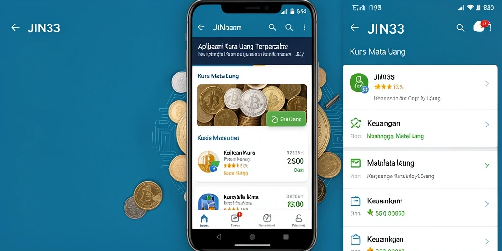 Tampilan antarmuka JIN33 yang informatif dan mudah digunakan.