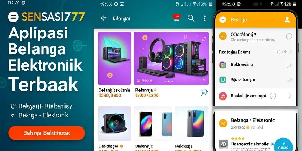 Antarmuka SENSASI777 yang modern untuk belanja elektronik